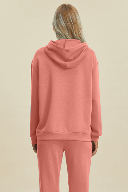 Basic Bae Scuba Drawstring Hoodie