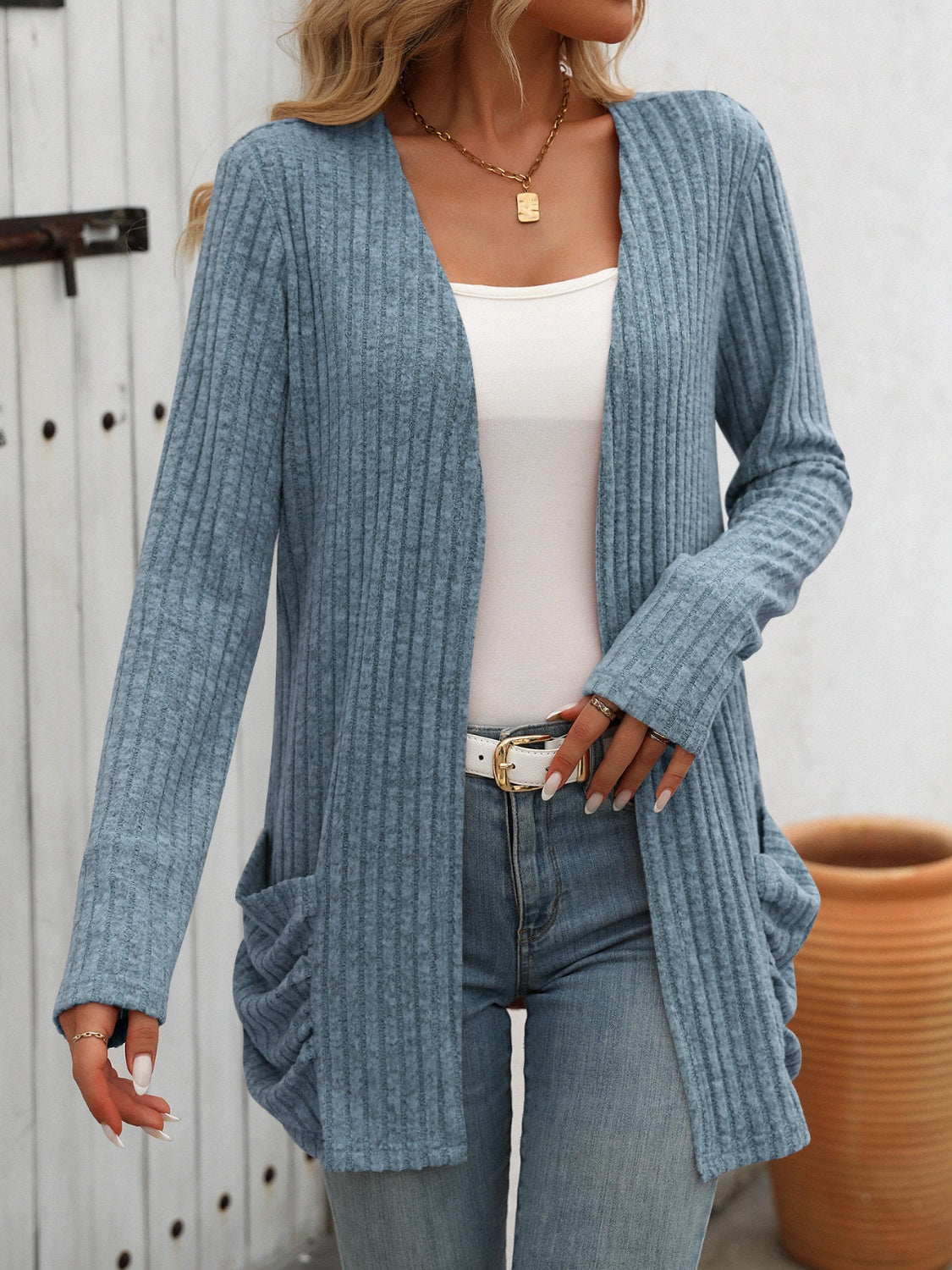 Mandy Open Front Cardigan