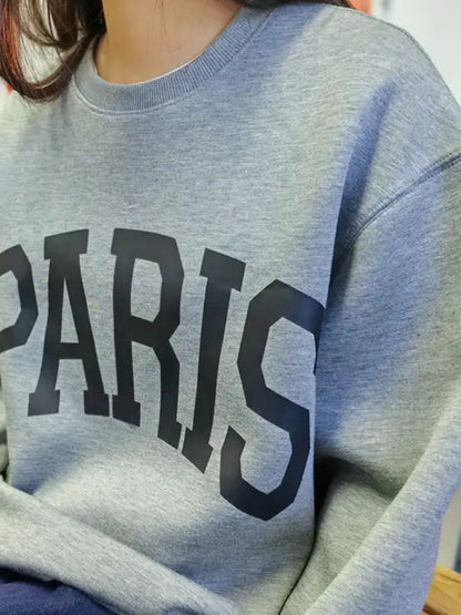 Basic Bae PARIS Air Scuba Sweatshirt