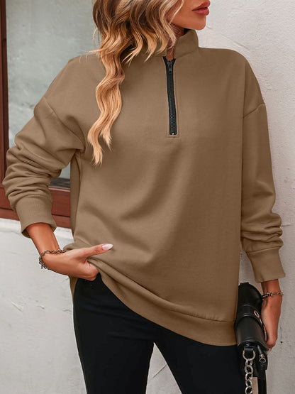 Mandy Zip-Up Sweatshirt