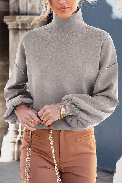 Mock Neck Sweater