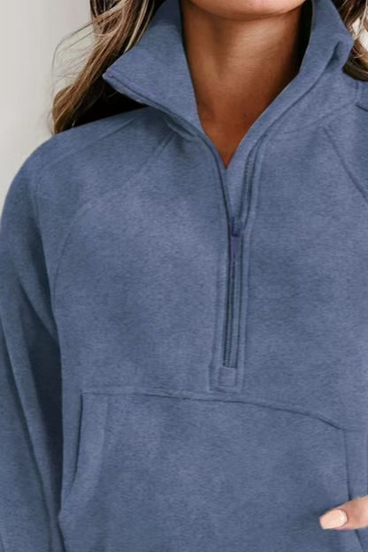 Hailee Half Zip Sweatshirt