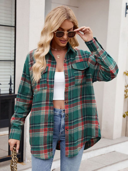 Ry Plaid Button Up Shirt