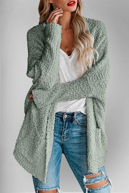 Double Take Pocketed Cardigan