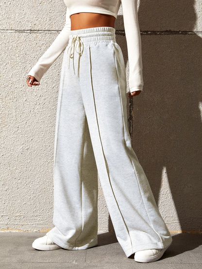 Honey Drawstring Wide Leg Pants