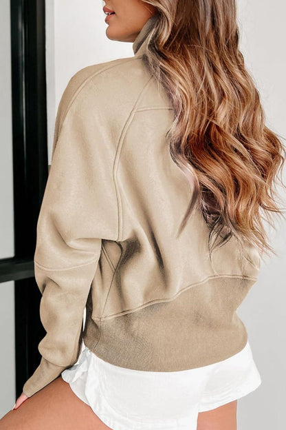 Hailee Half Zip Sweatshirt